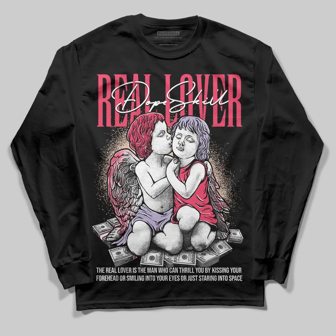 Peanut Butter Jelly 5s DopeSkill Long Sleeve T-Shirt Real Lover Graphic sold by DopeSkill product image thumbnail 2