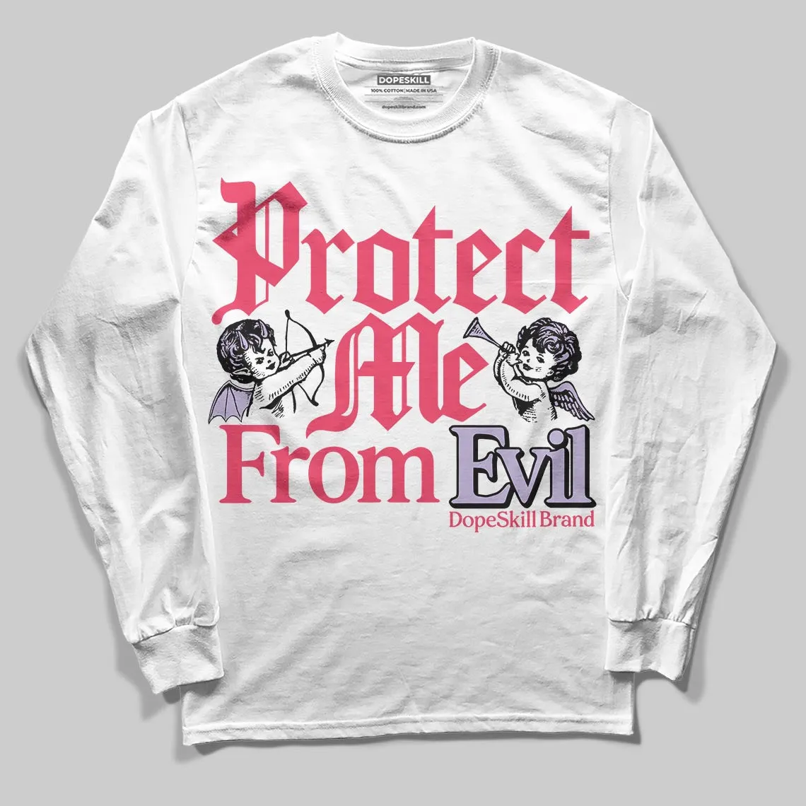 Peanut Butter Jelly 5s DopeSkill Long Sleeve T-Shirt Protect Me From Evil Graphic sold by DopeSkill