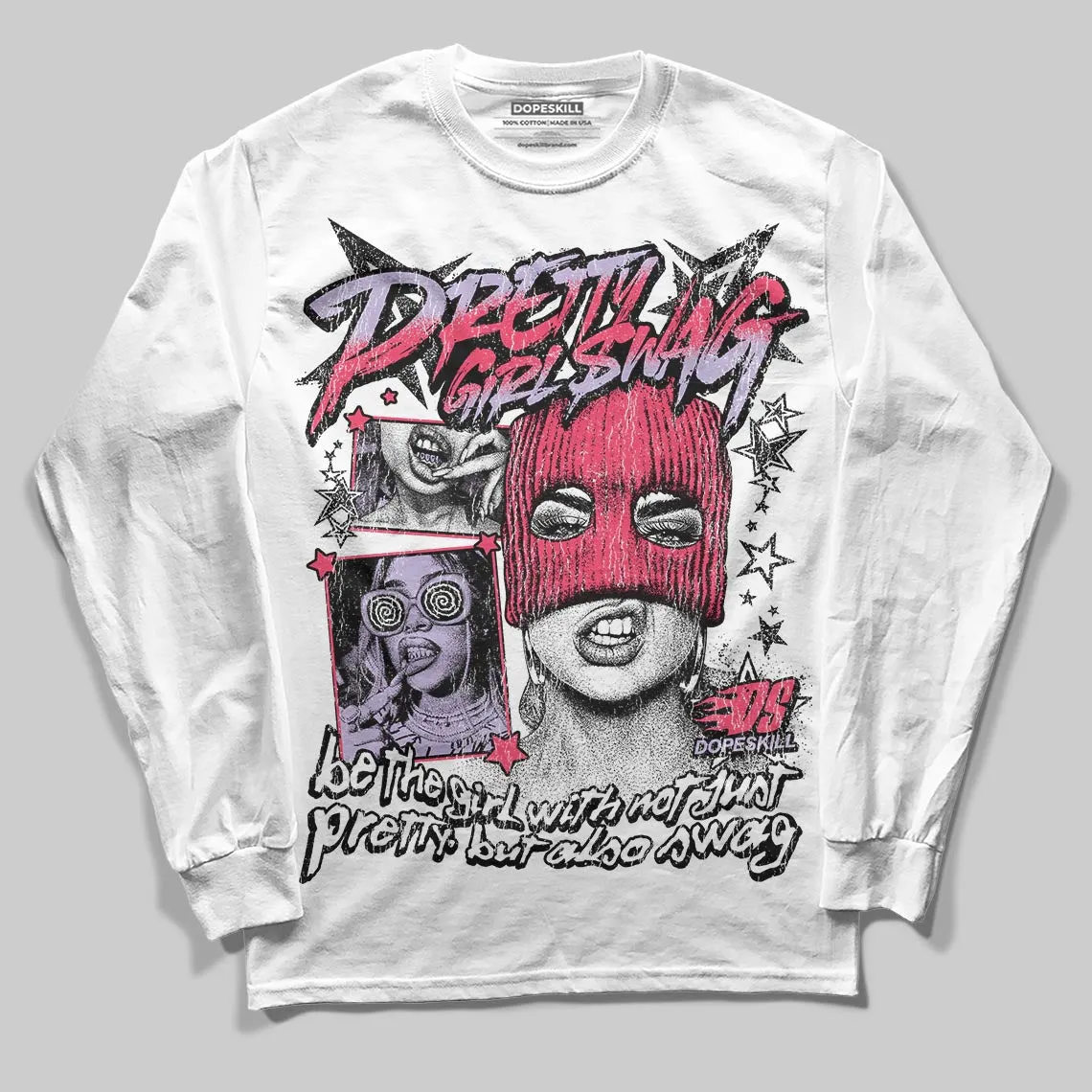 Peanut Butter Jelly 5s DopeSkill Long Sleeve T-Shirt Pretty Girl Swag Graphic sold by DopeSkill
