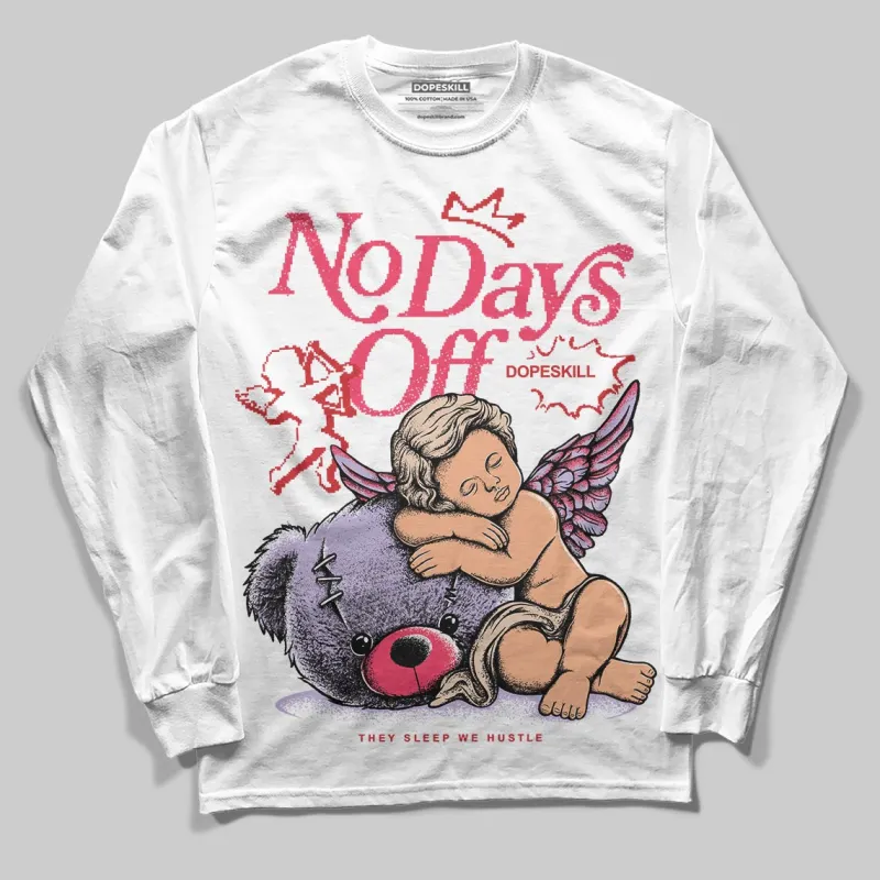 Peanut Butter Jelly 5s DopeSkill Long Sleeve T-Shirt New No Days Off Graphic sold by DopeSkill