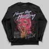 Peanut Butter Jelly 5s DopeSkill Long Sleeve T-Shirt Never Stop Hustling Graphic sold by DopeSkill