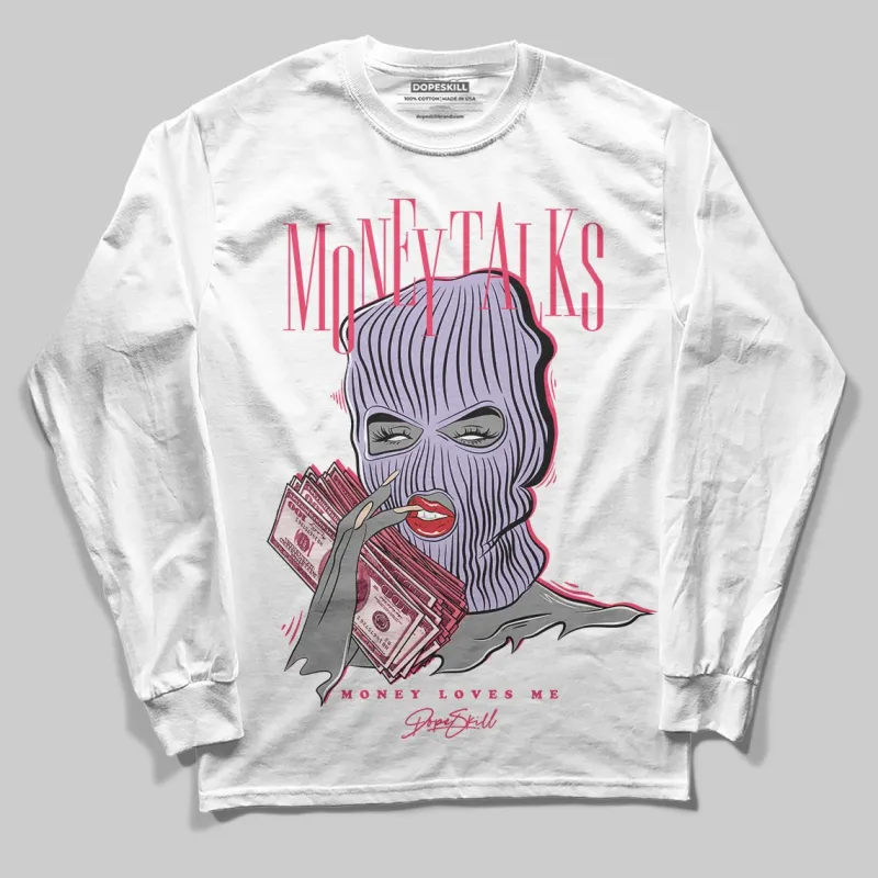 Peanut Butter Jelly 5s DopeSkill Long Sleeve T-Shirt Money Talks Graphic sold by DopeSkill
