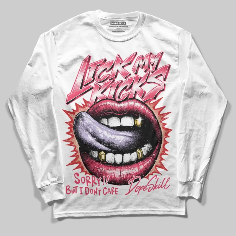 Peanut Butter Jelly 5s DopeSkill Long Sleeve T-Shirt Lick My Kicks Graphic sold by DopeSkill