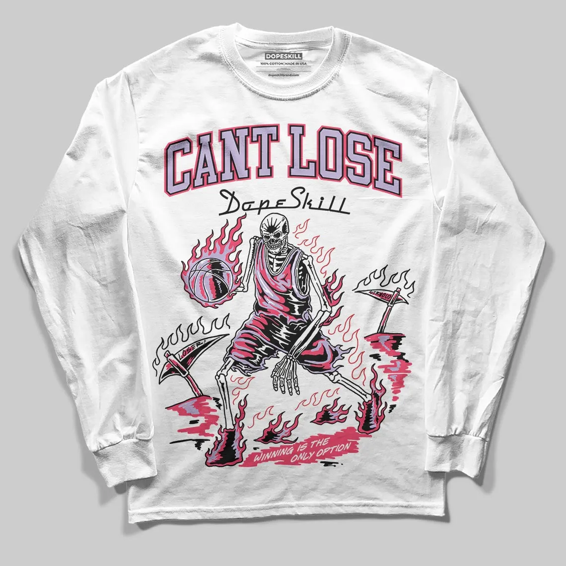 Peanut Butter Jelly 5s DopeSkill Long Sleeve T-Shirt Cant Lose Graphic sold by DopeSkill