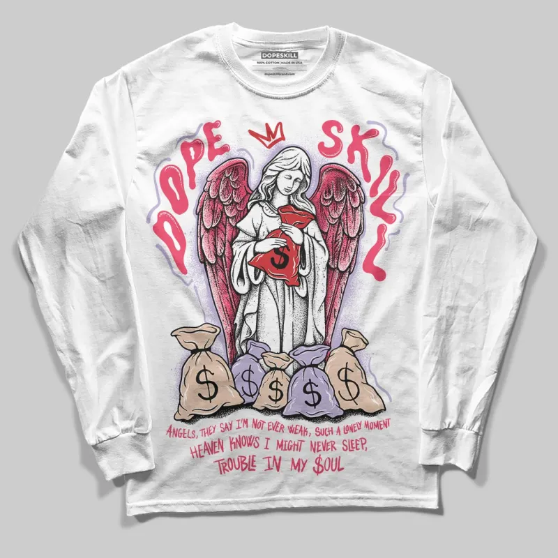 Peanut Butter Jelly 5s DopeSkill Long Sleeve T-Shirt Angels Graphic sold by DopeSkill
