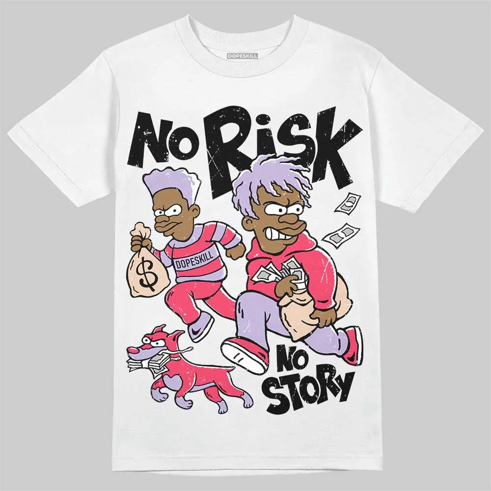 Peanut Butter Jelly 5s DopeSkill T-Shirt No Risk No Story Graphic sold by DopeSkill