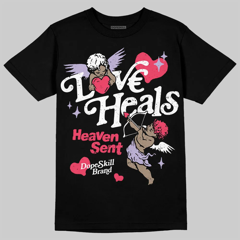 Peanut Butter Jelly 5s DopeSkill T-Shirt New Love Heals Graphic sold by DopeSkill product image thumbnail 2
