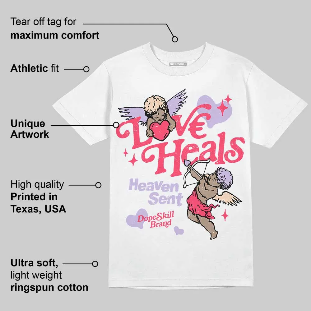Peanut Butter Jelly 5s DopeSkill T-Shirt New Love Heals Graphic sold by DopeSkill product image thumbnail 3