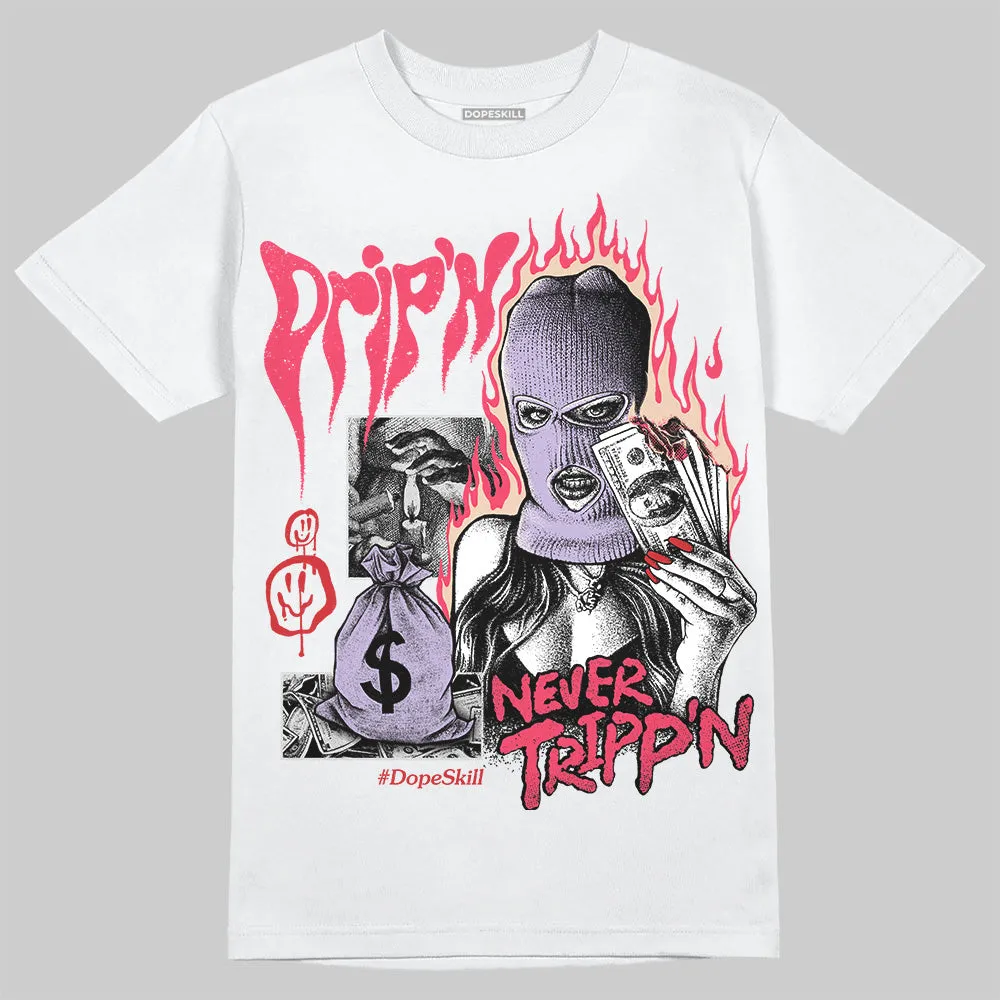 Peanut Butter Jelly 5s DopeSkill T-Shirt Drip'n Never Tripp'n Graphic sold by DopeSkill