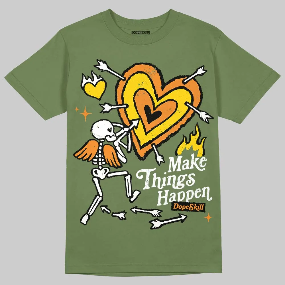 Olive Collection DopeSkill T-Shirt Make Things Happen Graphic sold by DopeSkill product image thumbnail 3