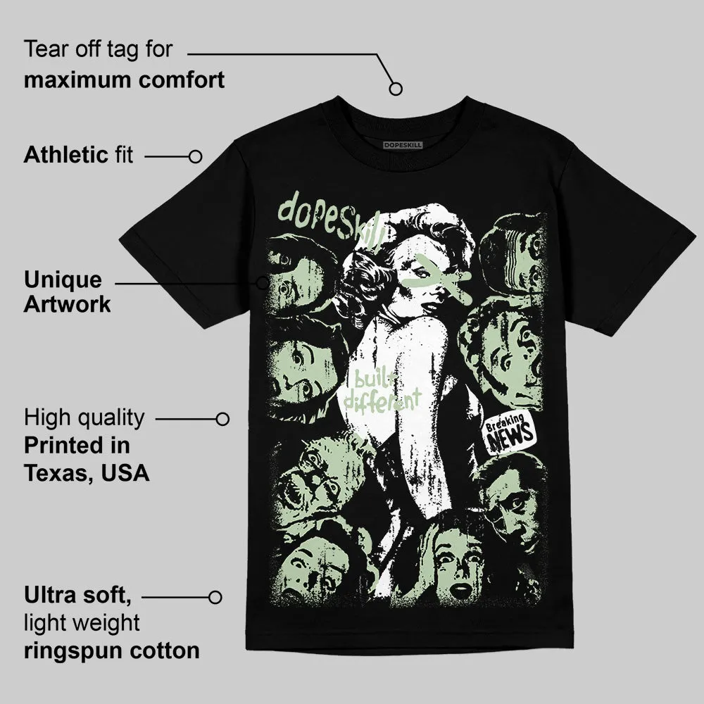 Seafoam 4s 2025 DopeSkill T-Shirt Built Different Graphic sold by DopeSkill product image thumbnail 3