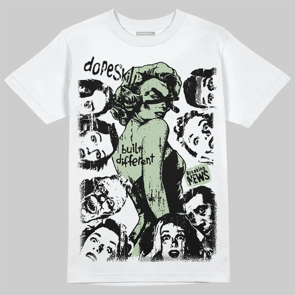 Seafoam 4s 2025 DopeSkill T-Shirt Built Different Graphic sold by DopeSkill product image thumbnail 2