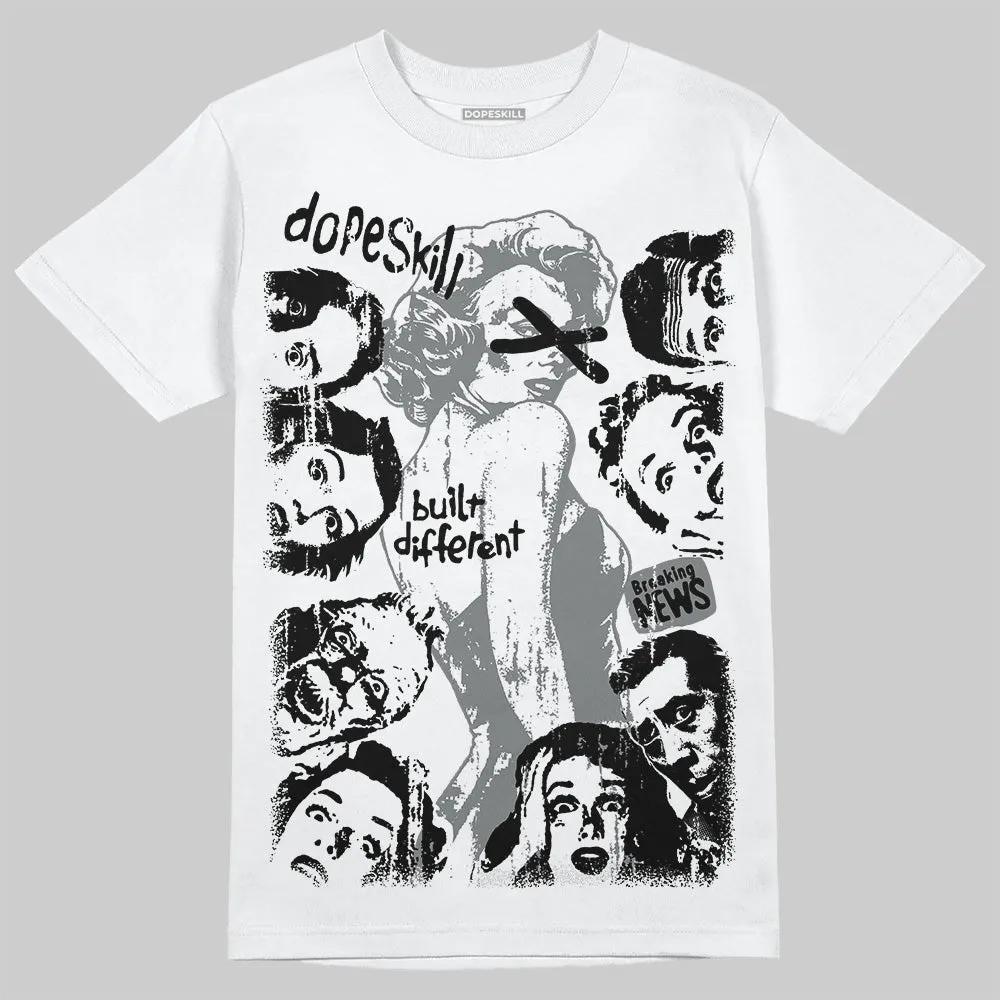 Cool Grey 9s DopeSkill T-Shirt Built Different Graphic sold by DopeSkill