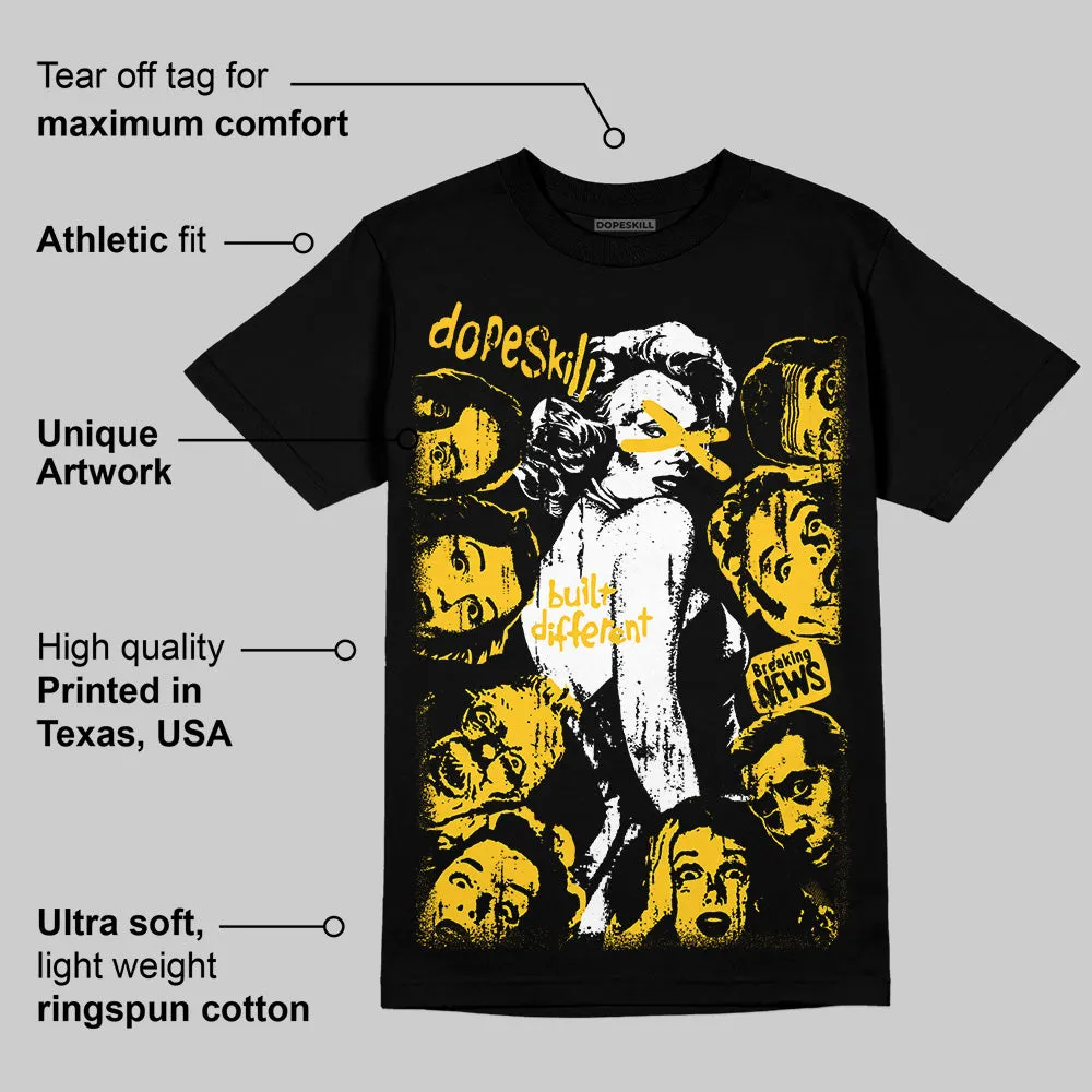Yellow Collection DopeSkill T-Shirt Built Different Graphic sold by DopeSkill product image thumbnail 4