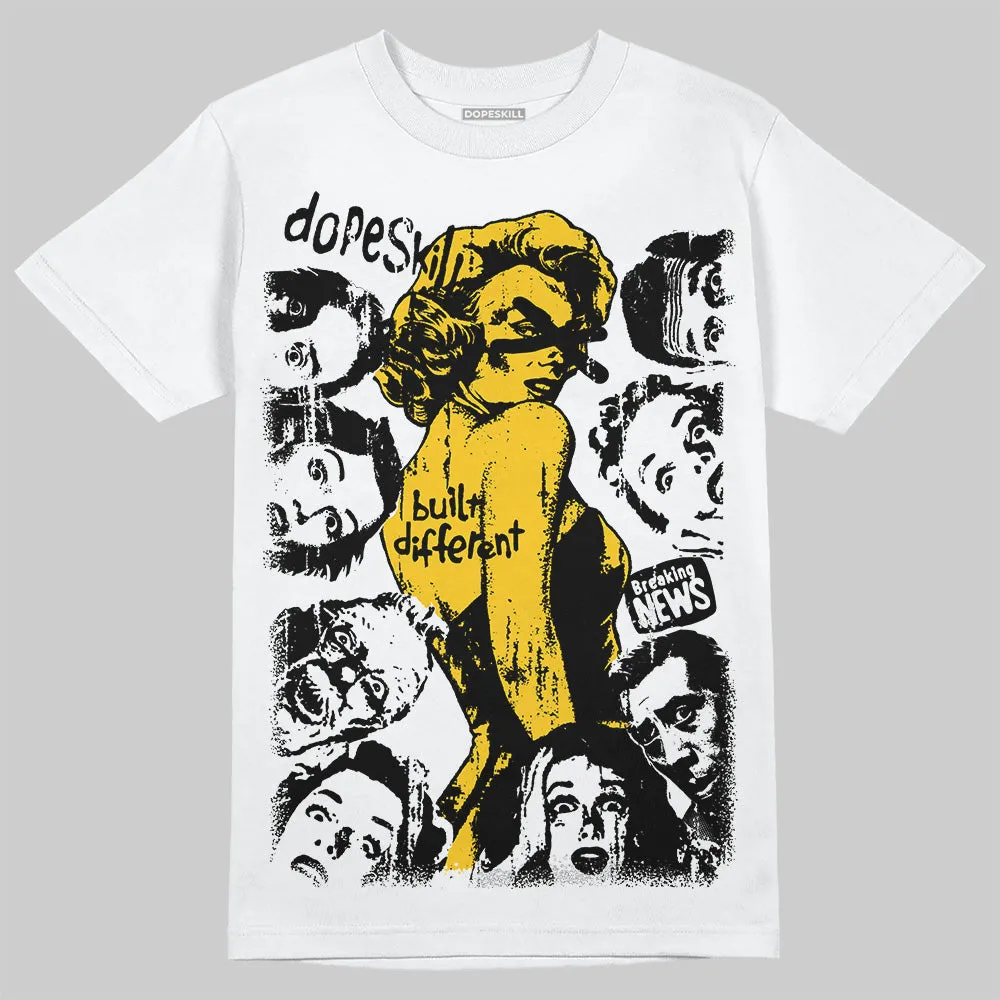 Yellow Collection DopeSkill T-Shirt Built Different Graphic sold by DopeSkill product image thumbnail 2