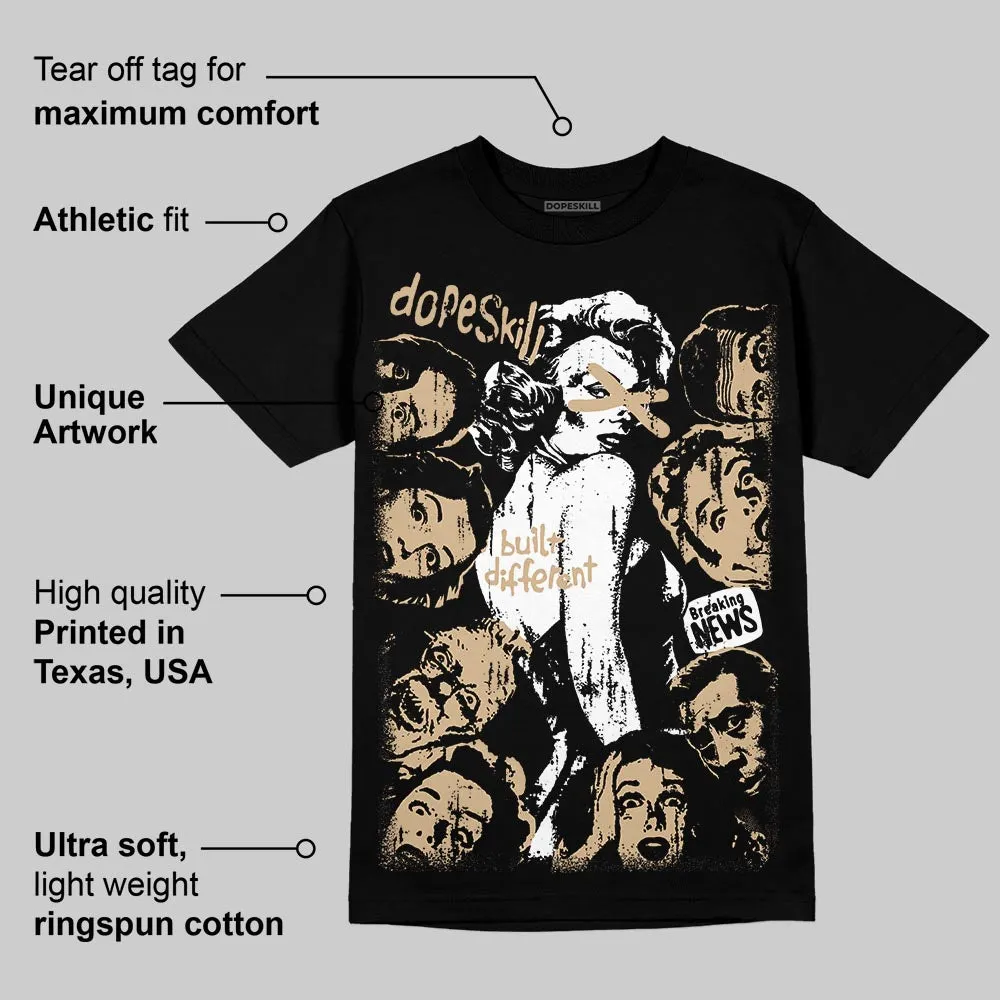 TAN Collection DopeSkill T-Shirt Built Different Graphic sold by DopeSkill product image thumbnail 3
