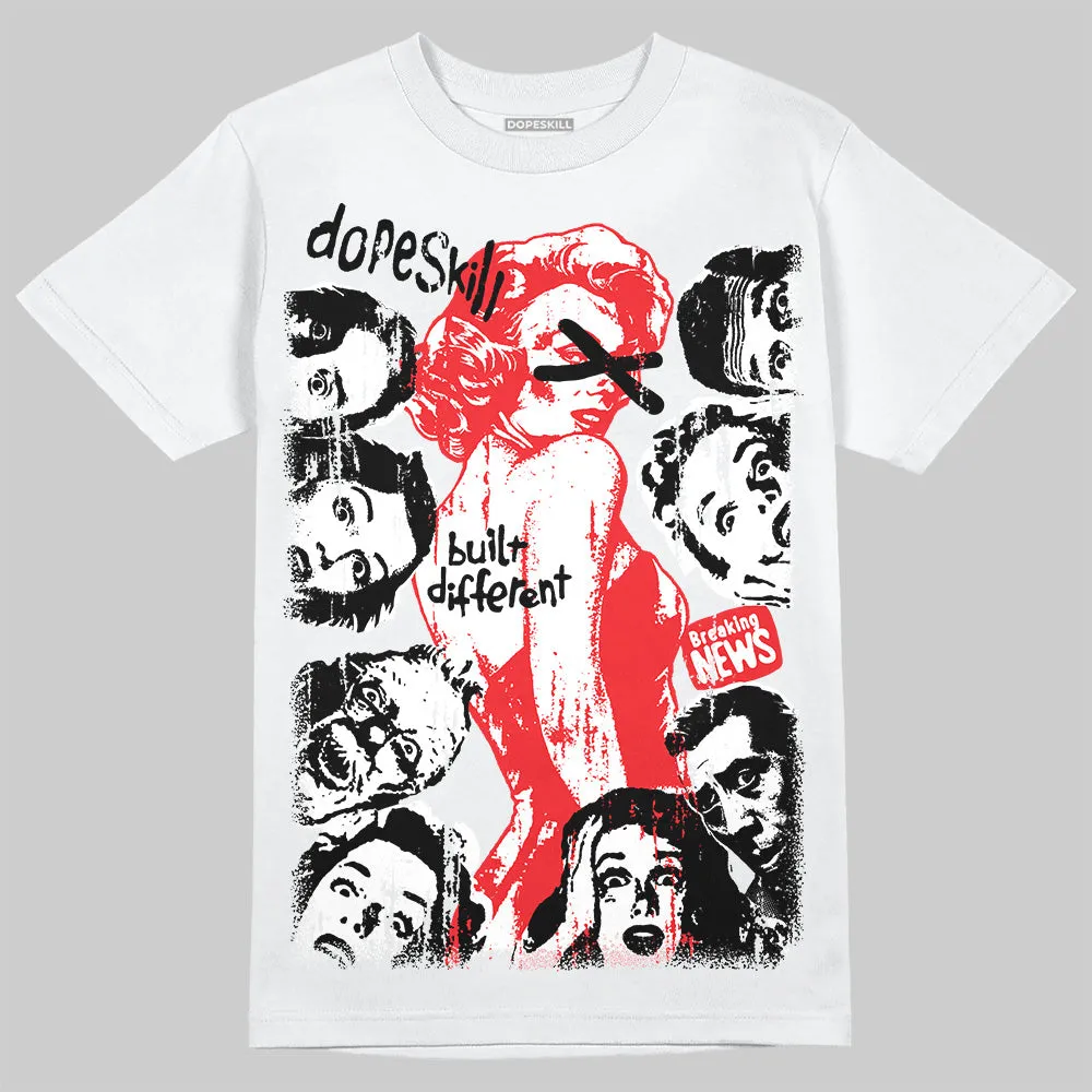 Red Collection DopeSkill T-Shirt Built Different Graphic sold by DopeSkill product image thumbnail 2