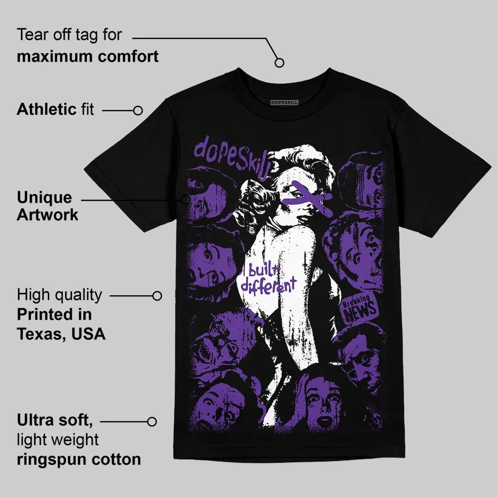 PURPLE Collection DopeSkill T-Shirt Built Different Graphic sold by DopeSkill product image thumbnail 4