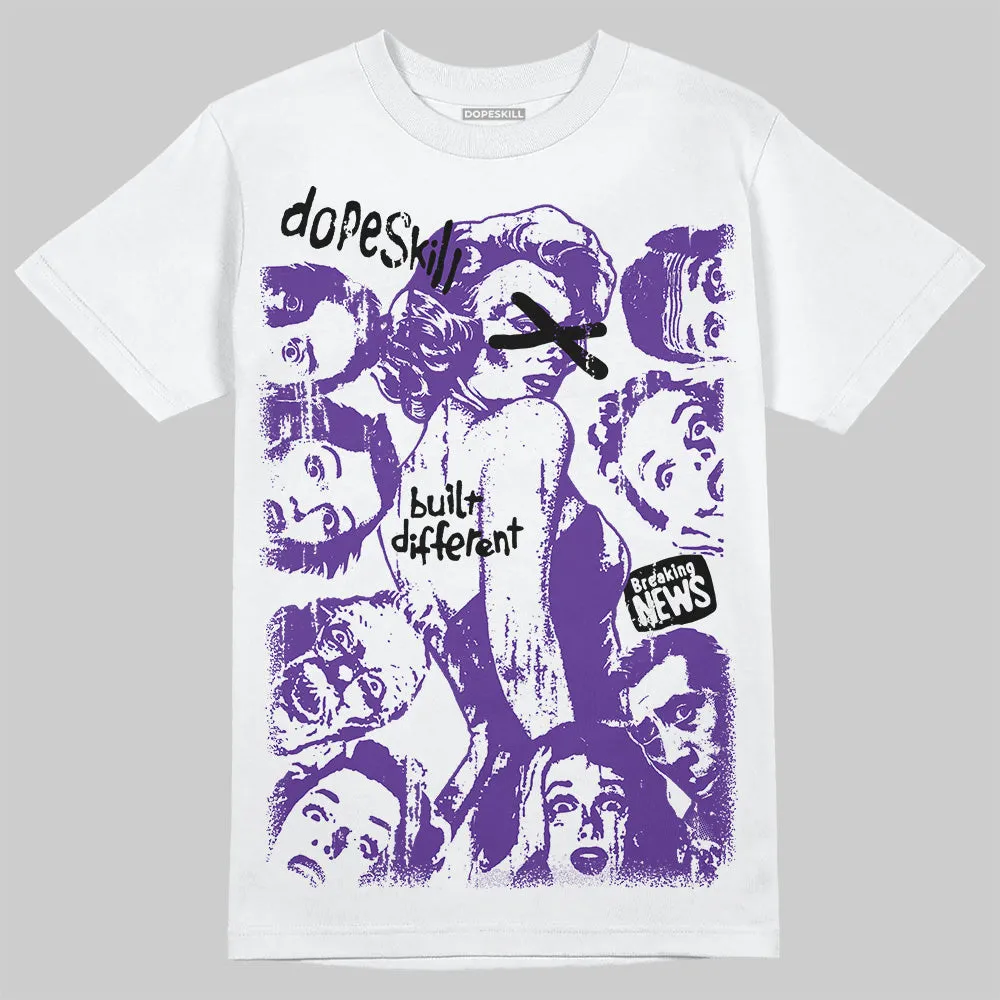 PURPLE Collection DopeSkill T-Shirt Built Different Graphic sold by DopeSkill product image thumbnail 2