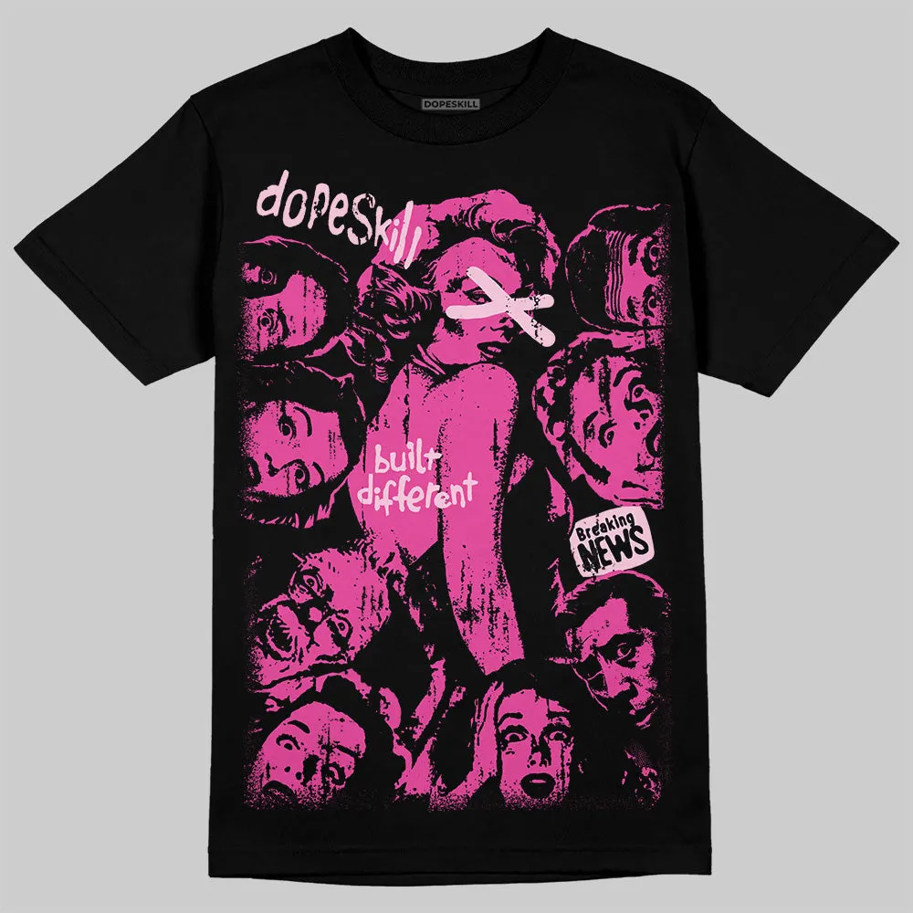 Pink Collection DopeSkill T-Shirt Built Different Graphic sold by DopeSkill product image thumbnail 2