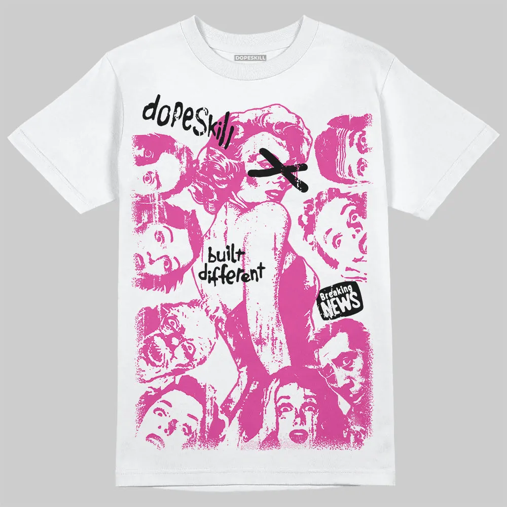 Pink Collection DopeSkill T-Shirt Built Different Graphic sold by DopeSkill