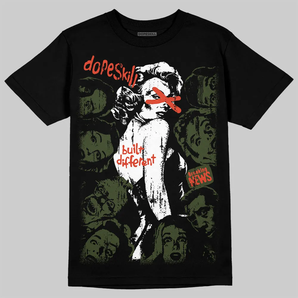 Olive Collection DopeSkill T-Shirt Built Different Graphic sold by DopeSkill product image thumbnail 2