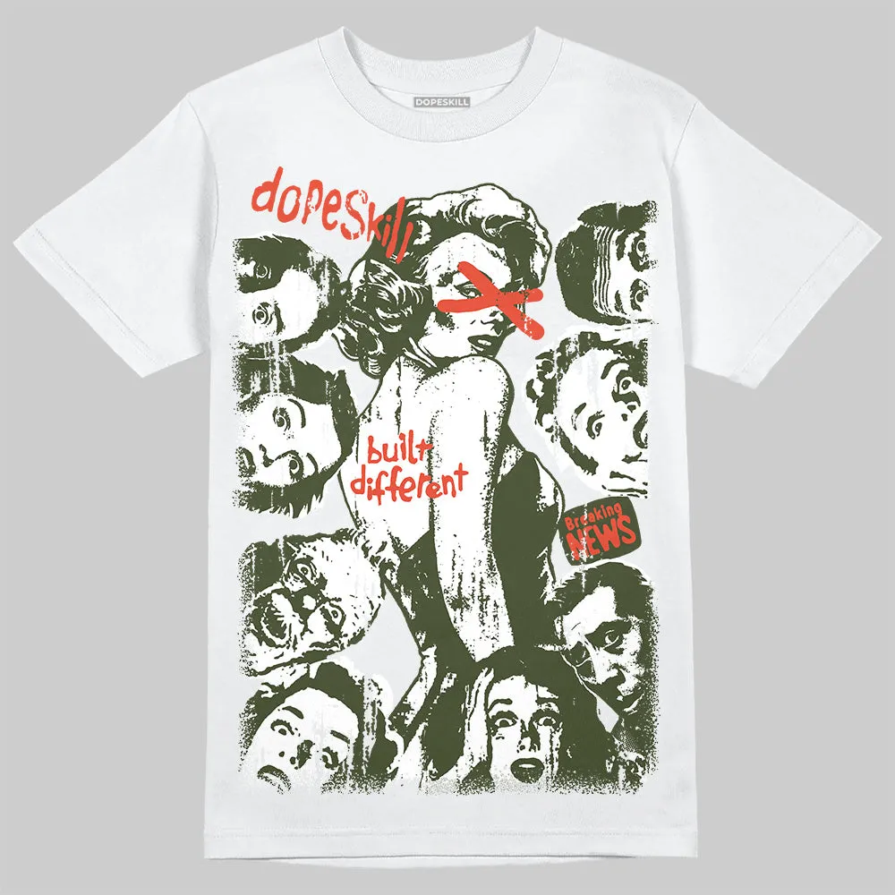 Olive Collection DopeSkill T-Shirt Built Different Graphic sold by DopeSkill