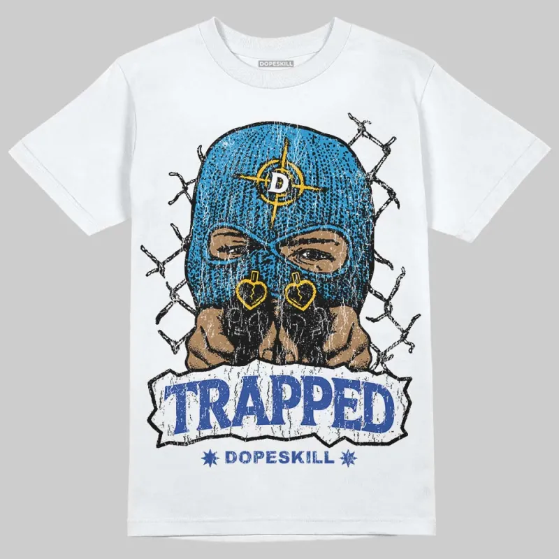 Royal Blue Collection DopeSkill T-Shirt New Trapped Graphic sold by DopeSkill
