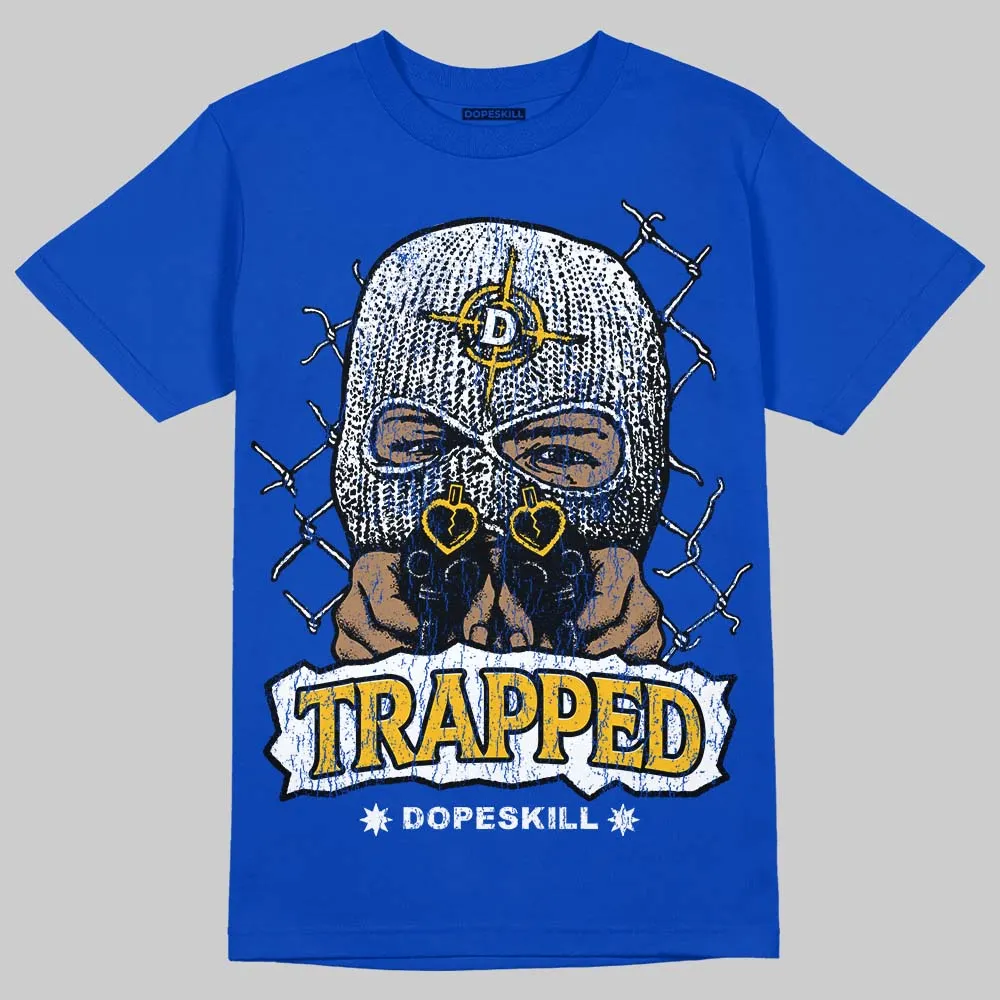Royal Blue Collection DopeSkill T-Shirt New Trapped Graphic sold by DopeSkill product image thumbnail 3