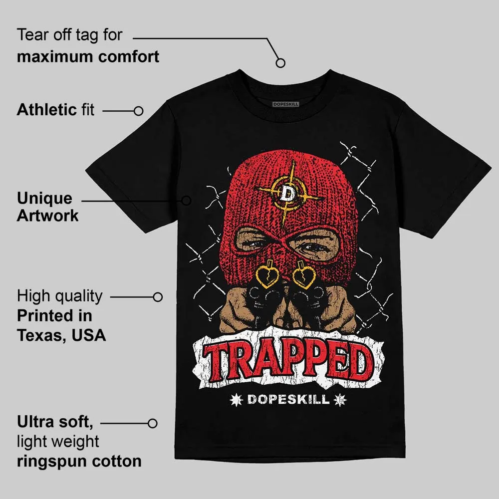 Red Collection DopeSkill T-Shirt New Trapped Graphic sold by DopeSkill product image thumbnail 4