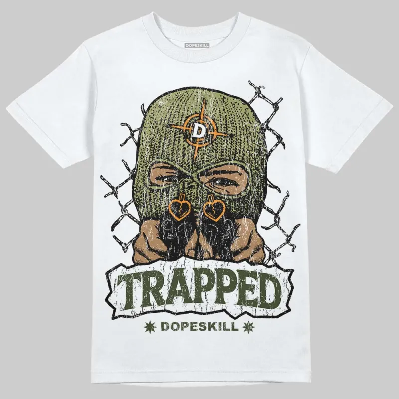 Olive Collection DopeSkill T-Shirt New Trapped Graphic made by DopeSkill