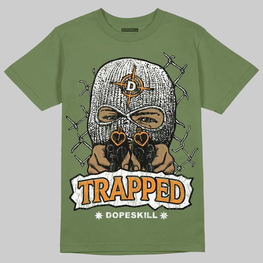 Olive Collection DopeSkill T-Shirt New Trapped Graphic sold by DopeSkill product image thumbnail 3