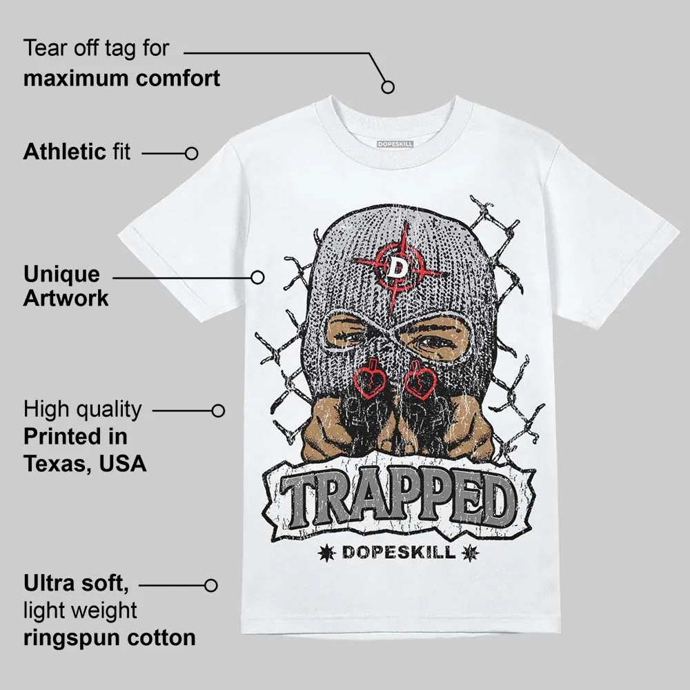 Grey Collection DopeSkill T-Shirt New Trapped Graphic sold by DopeSkill product image thumbnail 4