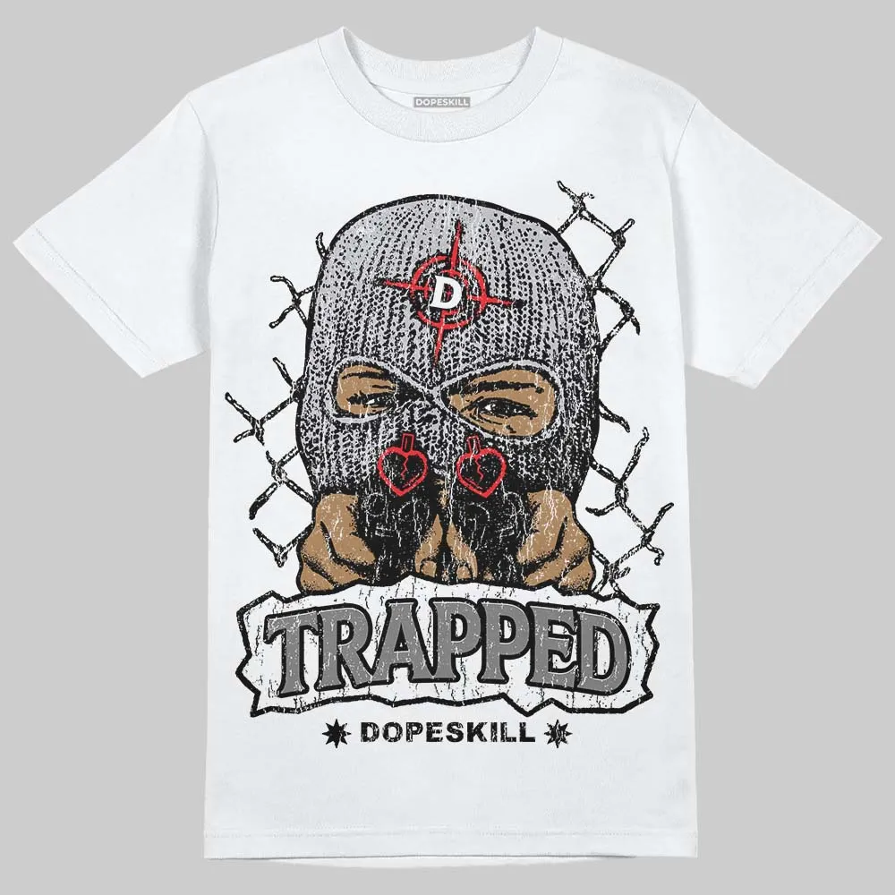 Grey Collection DopeSkill T-Shirt New Trapped Graphic sold by DopeSkill