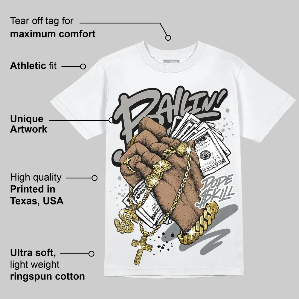 Cool Grey 9s DopeSkill T-Shirt Always Ballin' Graphic sold by DopeSkill product image thumbnail 3