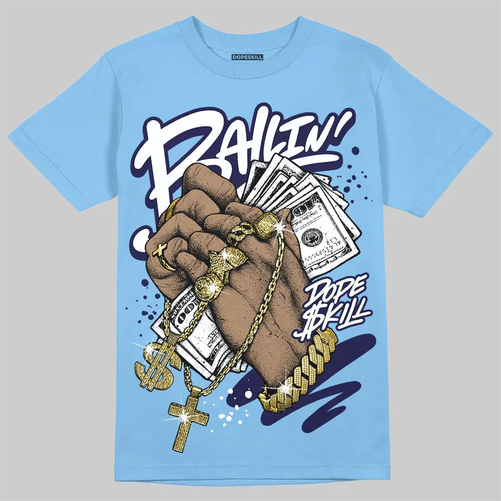 University Blue Collection DopeSkill T-Shirt Always Ballin' Graphic sold by DopeSkill product image thumbnail 3