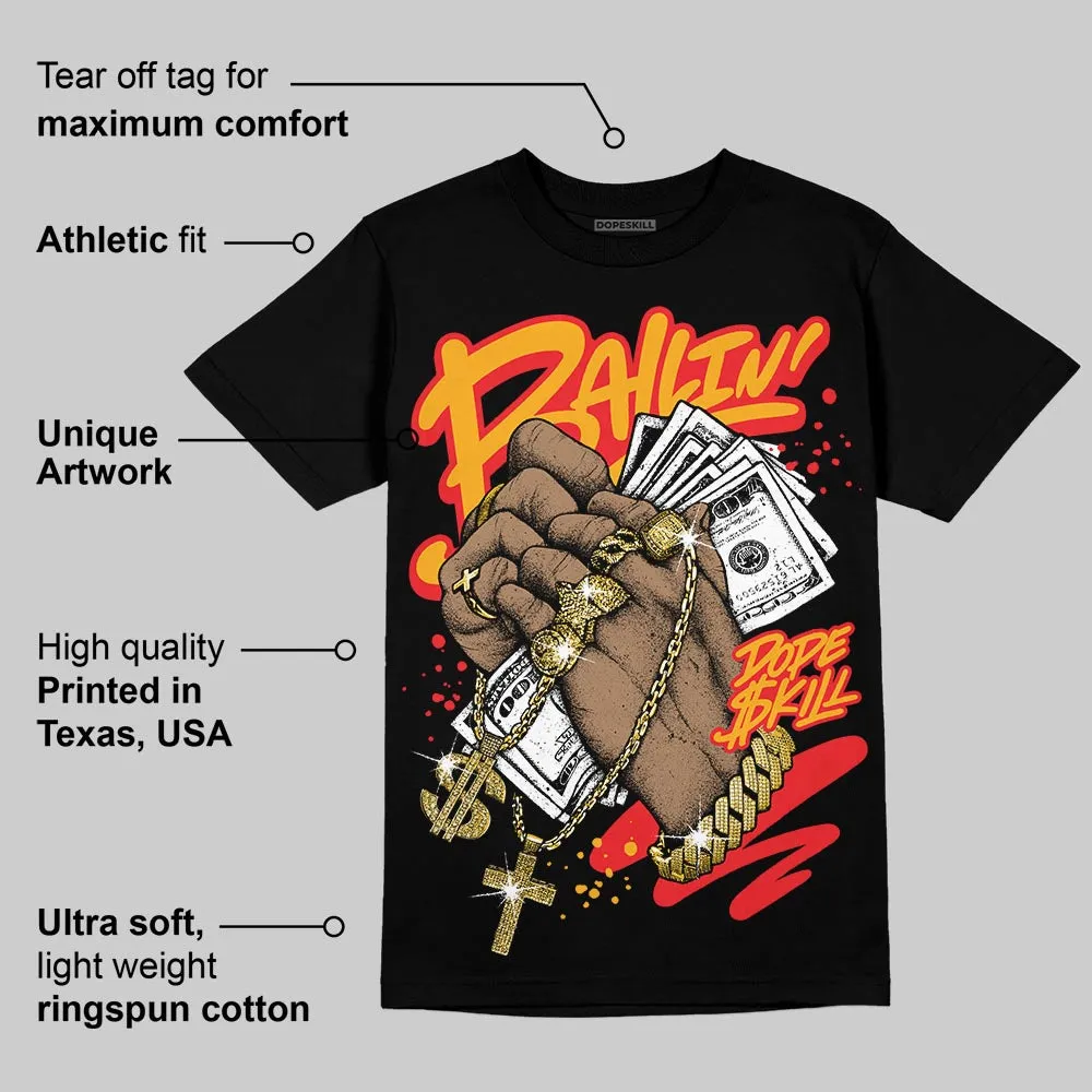 Red Collection DopeSkill T-Shirt Always Ballin' Graphic sold by DopeSkill product image thumbnail 4