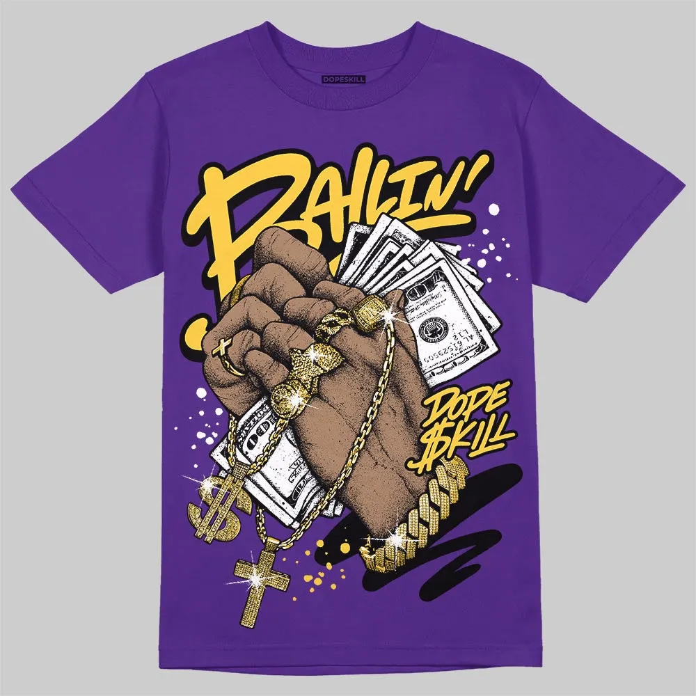 PURPLE Collection DopeSkill T-Shirt Always Ballin' Graphic sold by DopeSkill product image thumbnail 3