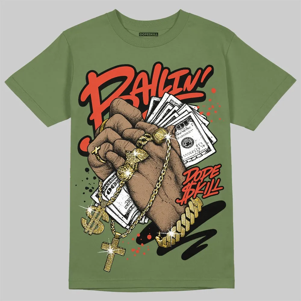 Olive Collection DopeSkill T-Shirt Always Ballin' Graphic sold by DopeSkill product image thumbnail 3