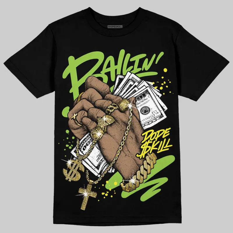 Neon Green Collection DopeSkill T-Shirt Always Ballin' Graphic sold by DopeSkill