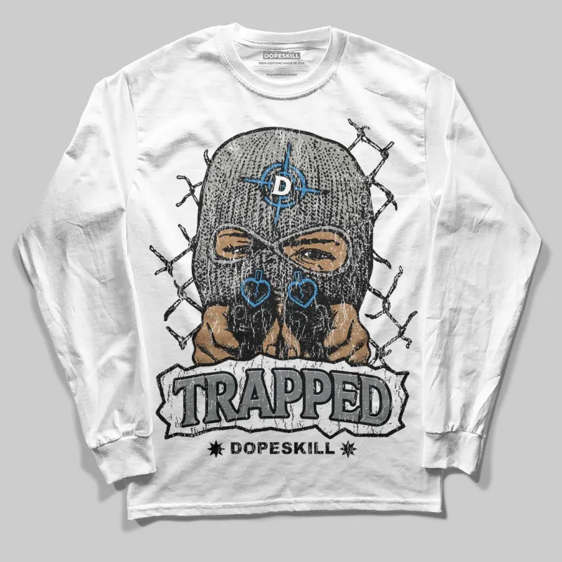 Cool Grey 9s DopeSkill Long Sleeve T-Shirt New Trapped Graphic sold by DopeSkill