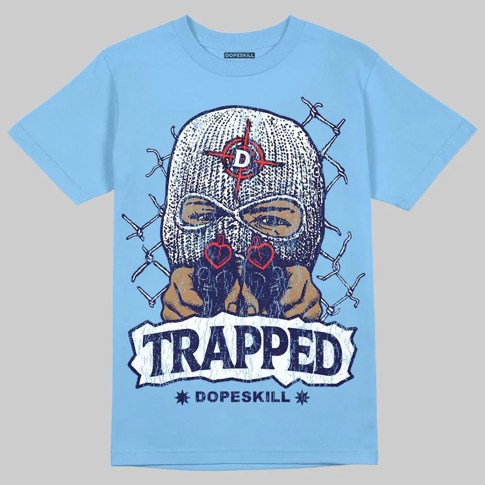 University Blue Collection DopeSkill T-Shirt New Trapped Graphic sold by DopeSkill product image thumbnail 3