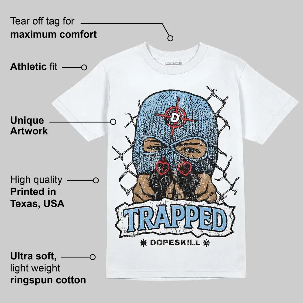 University Blue Collection DopeSkill T-Shirt New Trapped Graphic sold by DopeSkill product image thumbnail 5