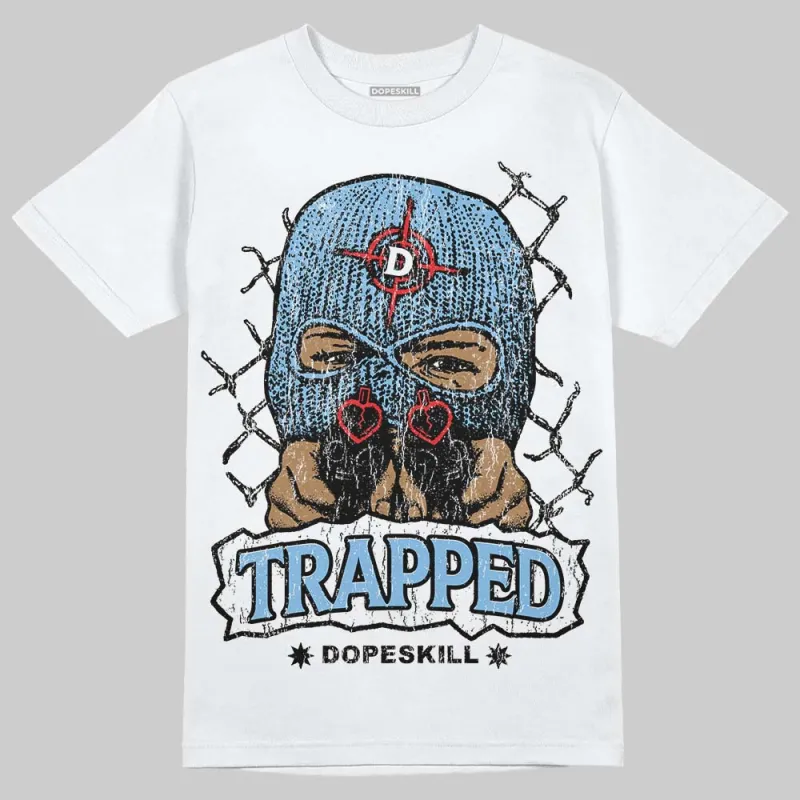 University Blue Collection DopeSkill T-Shirt New Trapped Graphic sold by DopeSkill
