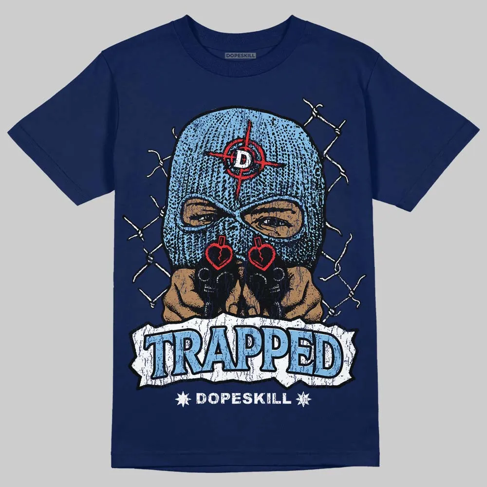 University Blue Collection DopeSkill T-Shirt New Trapped Graphic sold by DopeSkill product image thumbnail 4