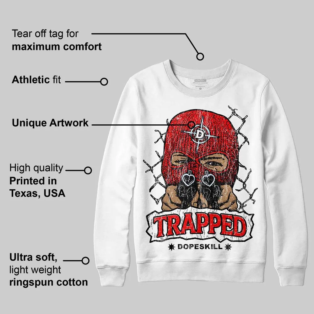 Cherry 11s DopeSkill Sweatshirt New Trapped Graphic sold by DopeSkill product image thumbnail 4