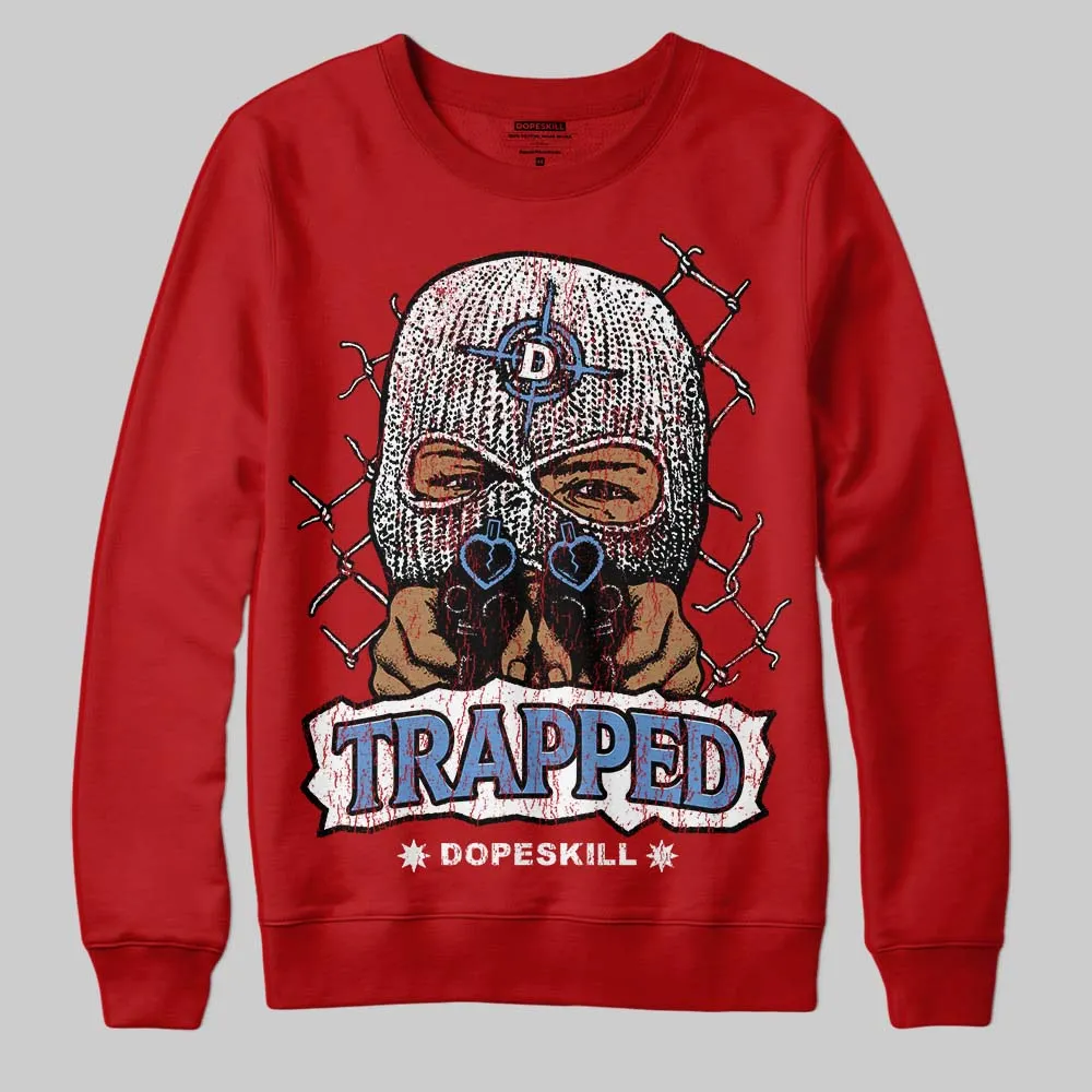 Cherry 11s DopeSkill Sweatshirt New Trapped Graphic sold by DopeSkill product image thumbnail 3