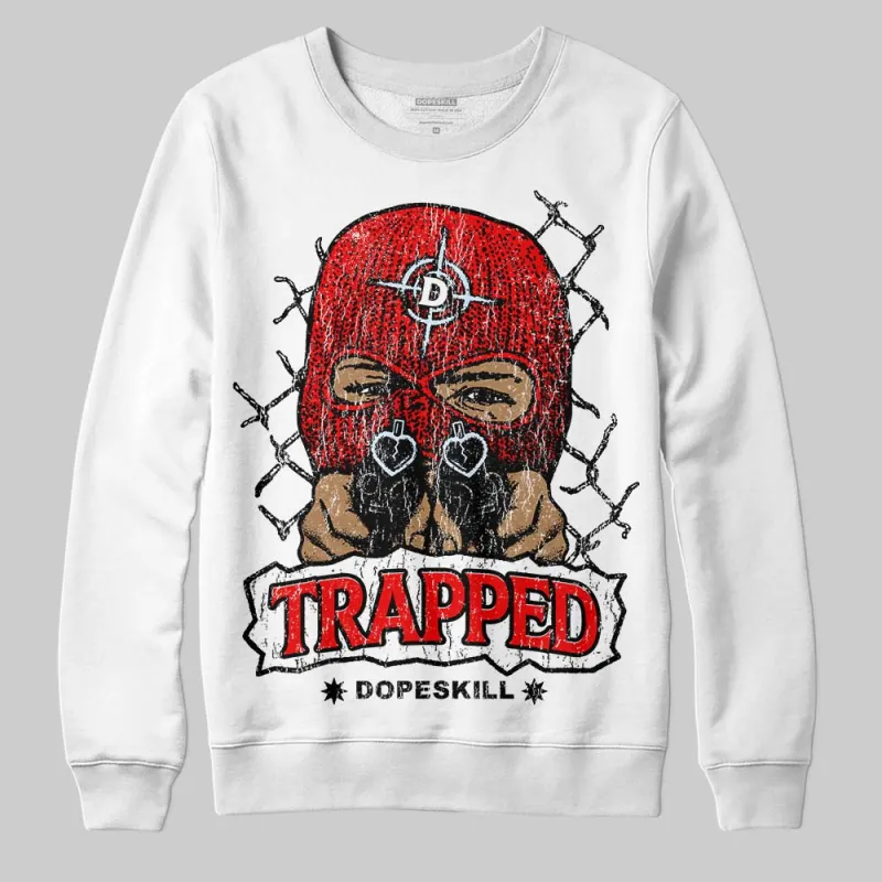 Cherry 11s DopeSkill Sweatshirt New Trapped Graphic sold by DopeSkill