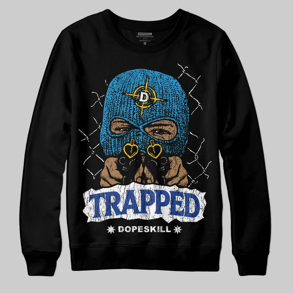 Royal Blue Collection DopeSkill Sweatshirt New Trapped Graphic sold by DopeSkill product image thumbnail 2