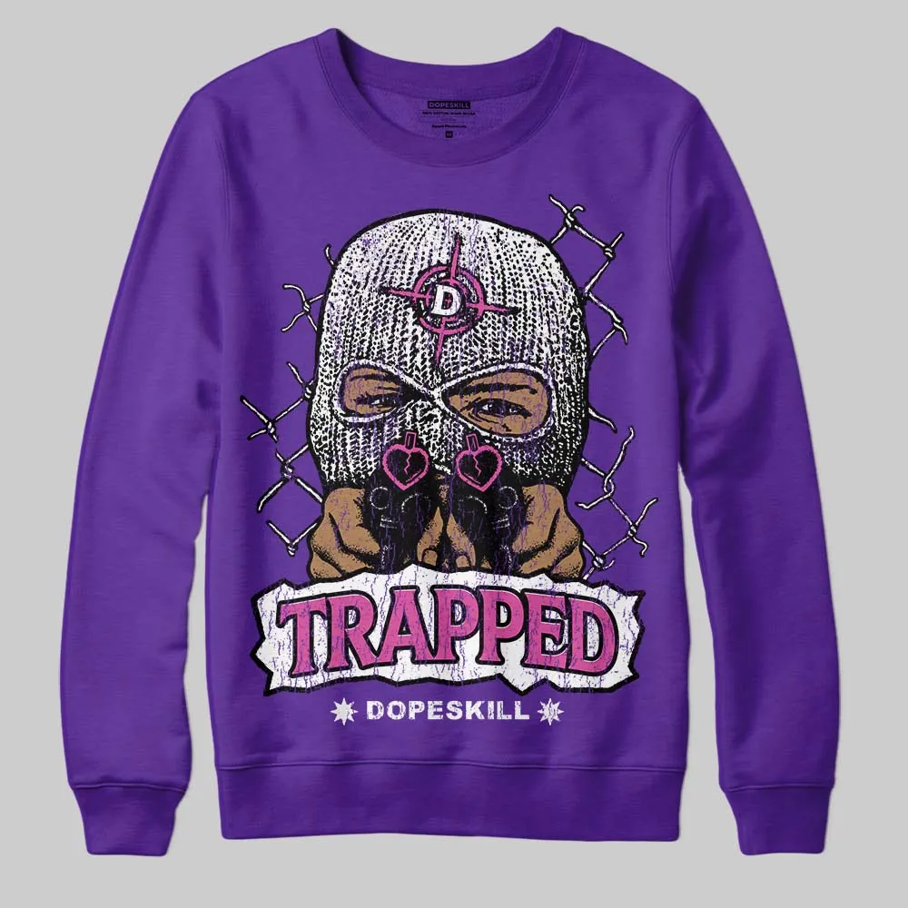 PURPLE Collection DopeSkill Sweatshirt New Trapped Graphic sold by DopeSkill product image thumbnail 3